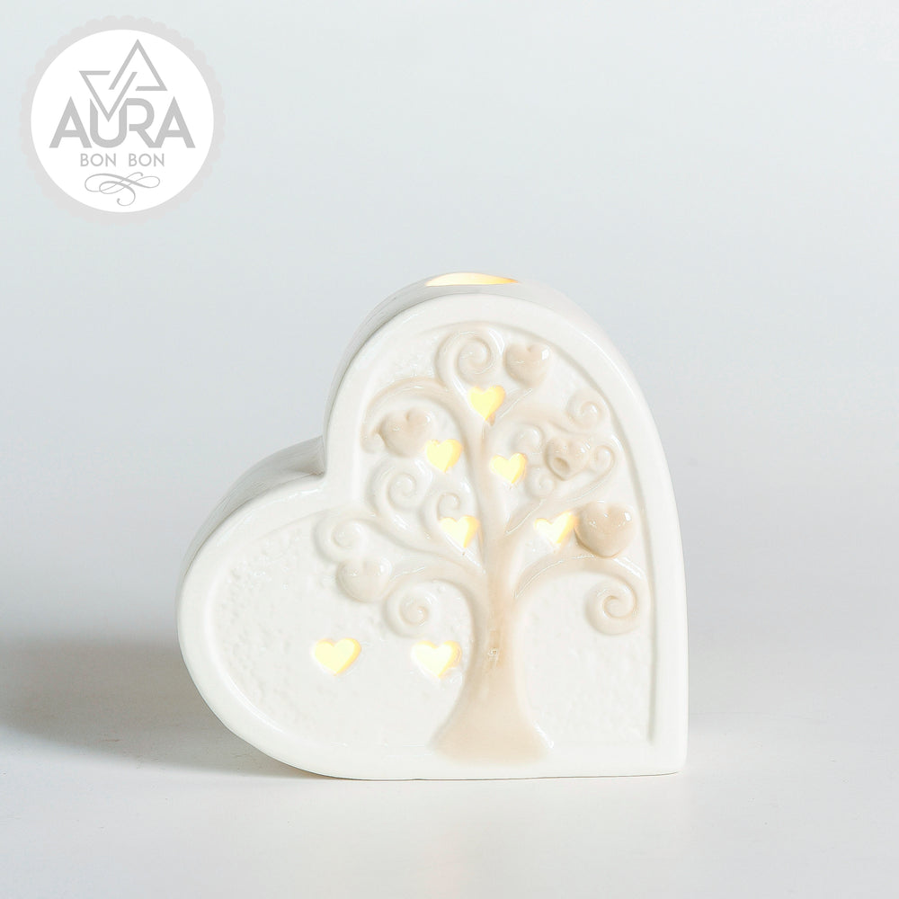 Fragrance diffuser with tree of life 12.5x5x11.5cm 