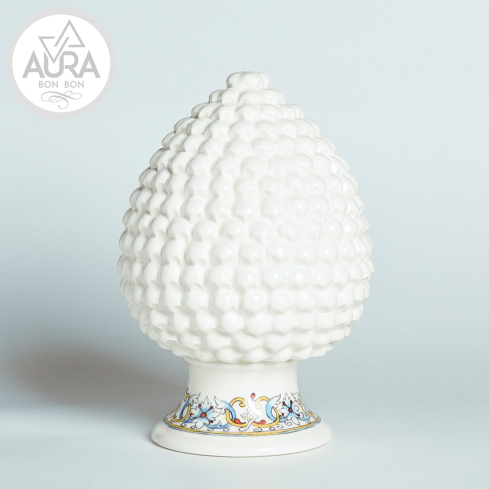 Porcelain pine cone favor 17x17x26.5cm
