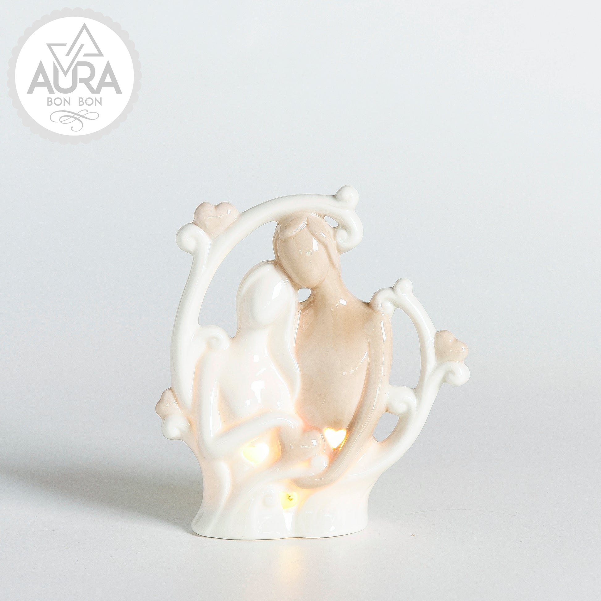 elegante bomboniera in porcellana per matrimonio