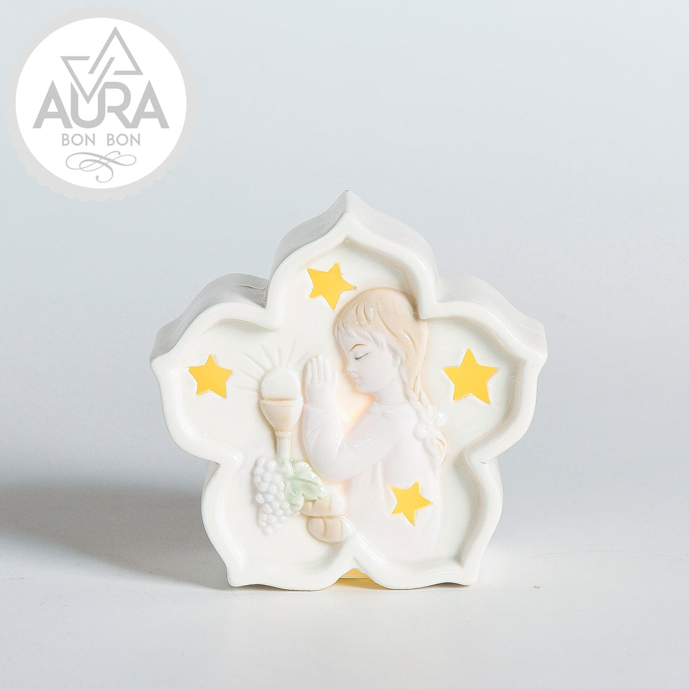 Communion star girl 10.5x4.7x10cm
