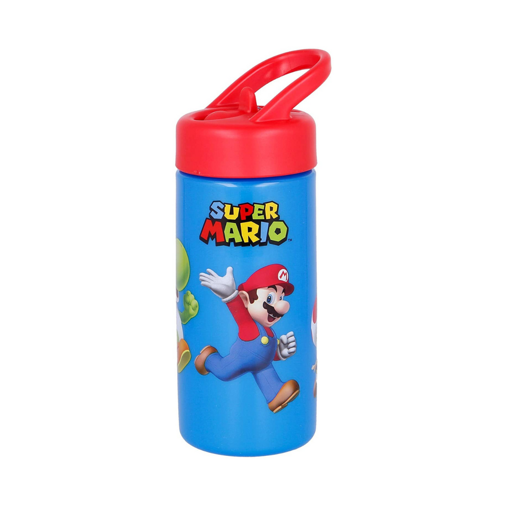 Super Mario Playground Water Bottle with Spout 410ml