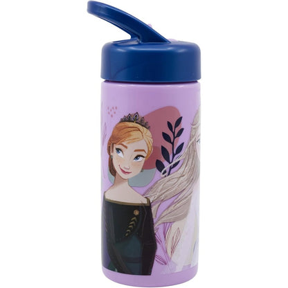 Frozen borraccia con cannuccia playground 410ml