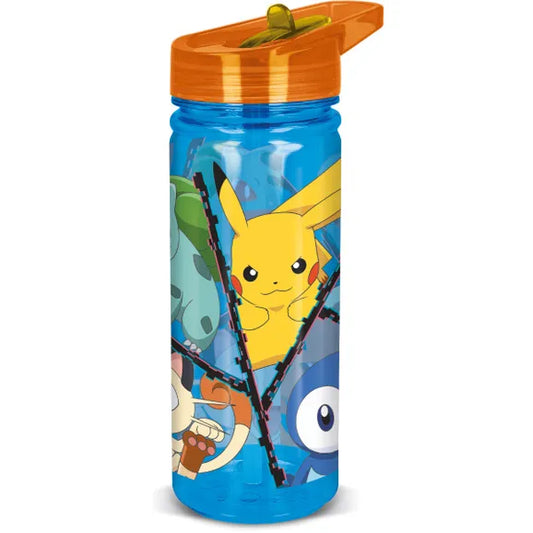 Pokémon Large Tritan Water Bottle with Straw 580ml