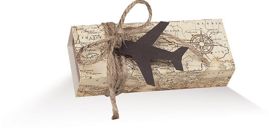 Scatolina rettangolare tema viaggio