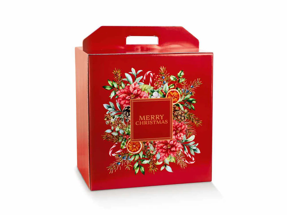 Panettone box + bottles 430x240x345mm Botanical line