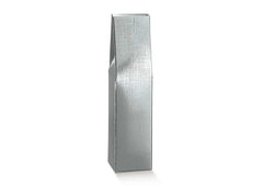 1 bot.90x90x370mm seta argento