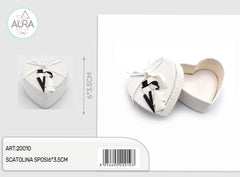 scatolina sposi 6x3,5cm
