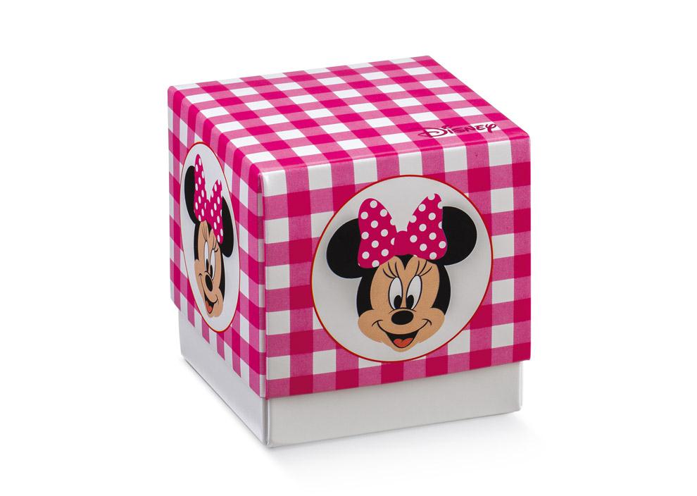 Minnie Mouse flower cube box 70x70x70mm