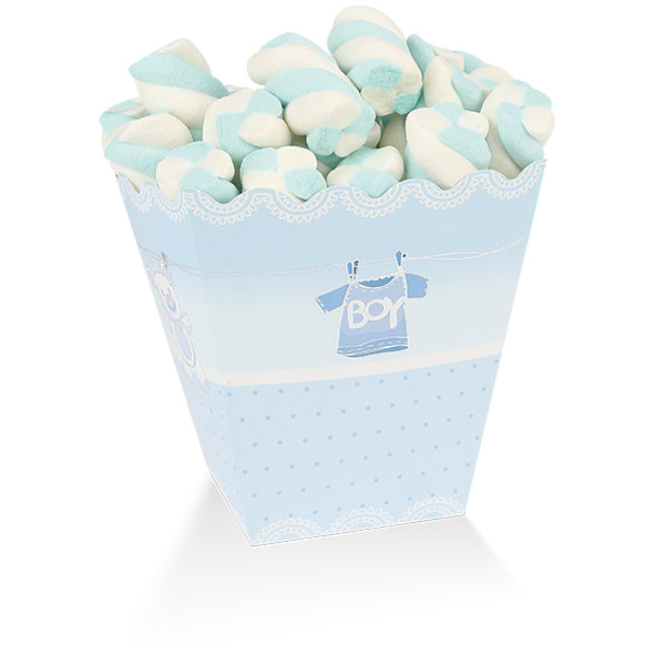 Baby boy pop corn party box pack. of 6 pcs.