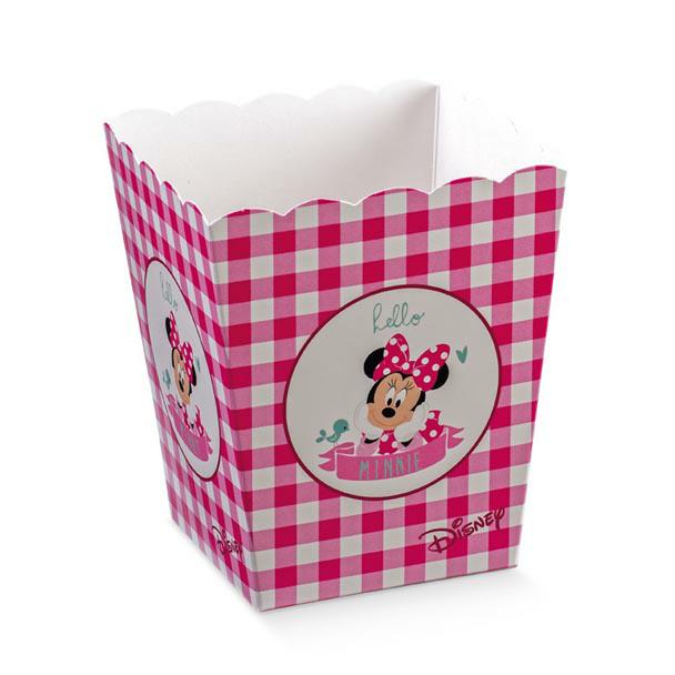 Popcorn box 7x7x11cm Minnie