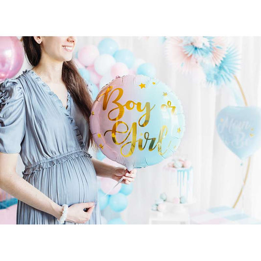Foil balloon Boy or Girl 35cm