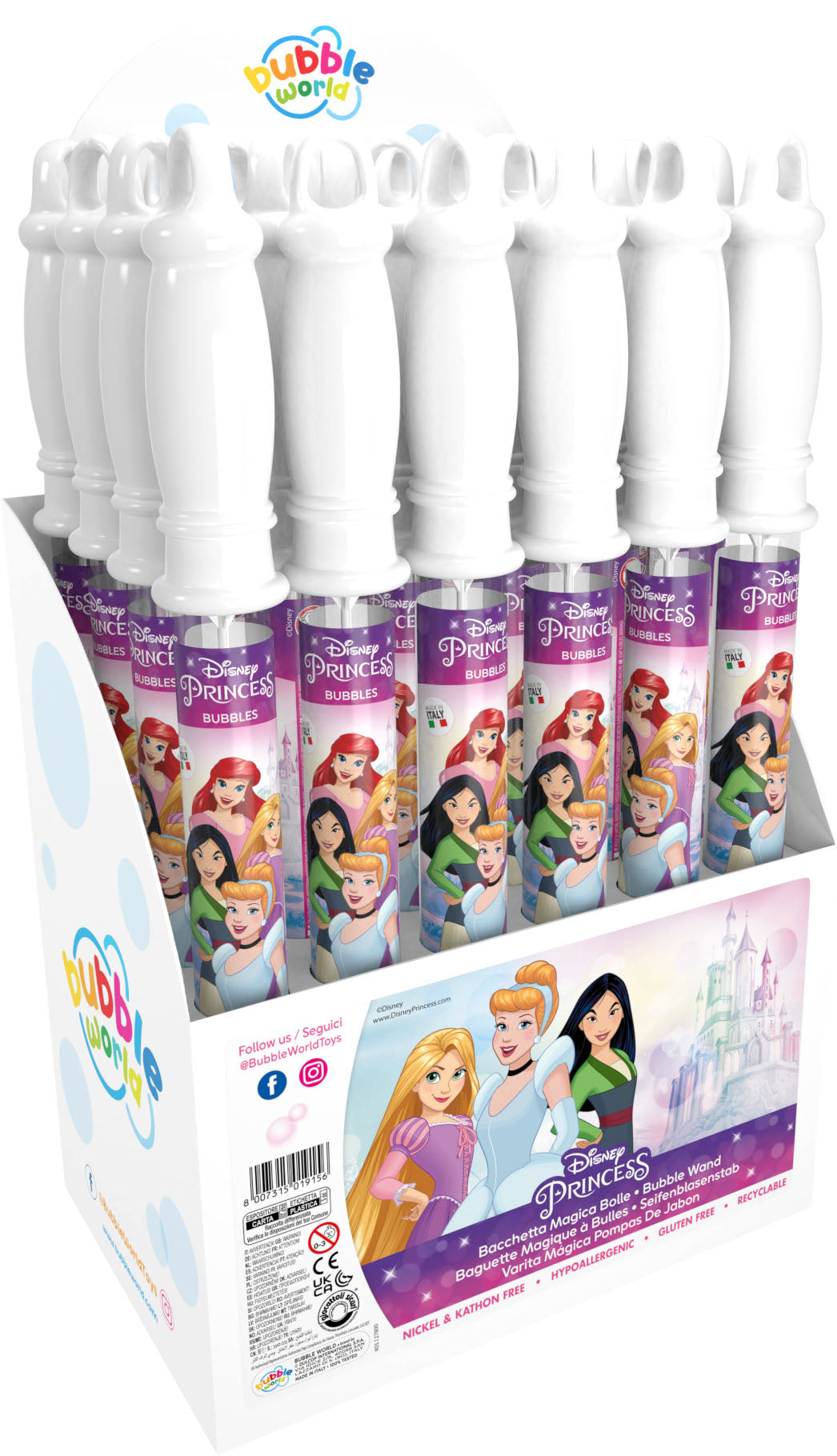 bubble wan disney princess