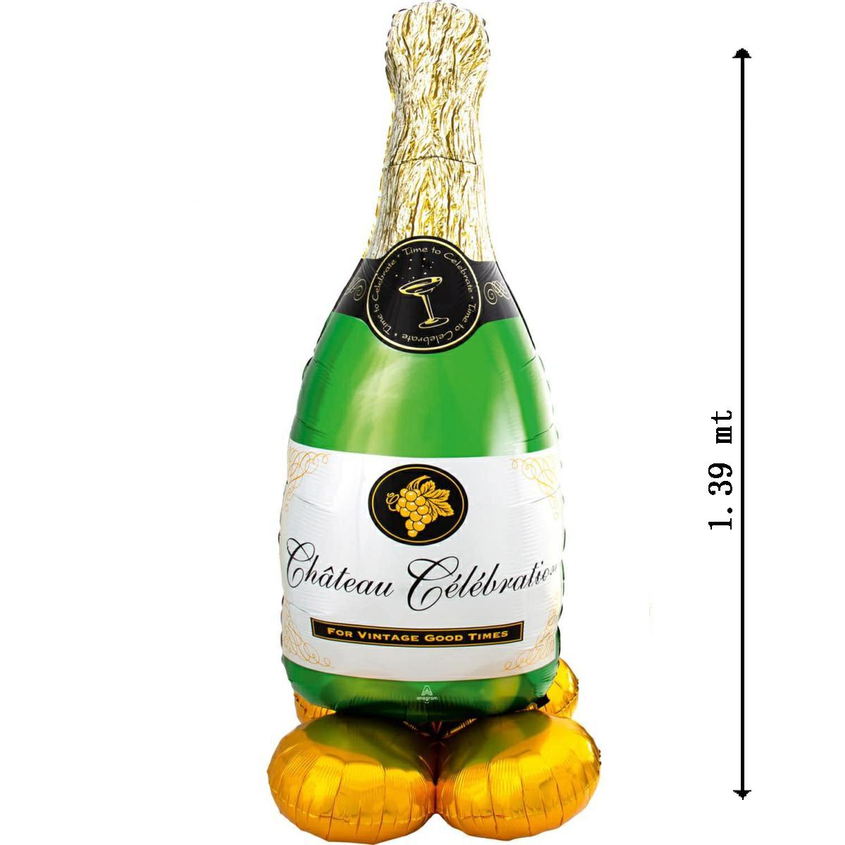 airloonz wine bottle 139cm 1pc