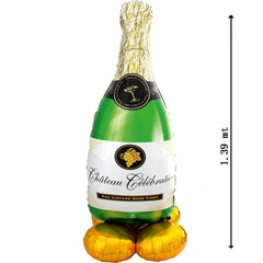 Airloonz wine bottle 139cm