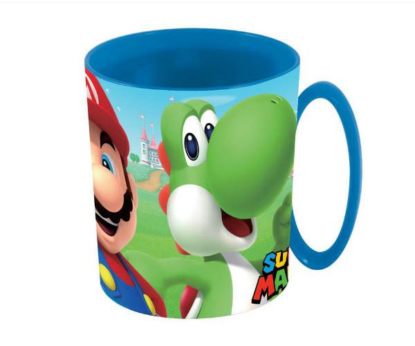Super Mario tazza 350ml in plastica adatta al microonde