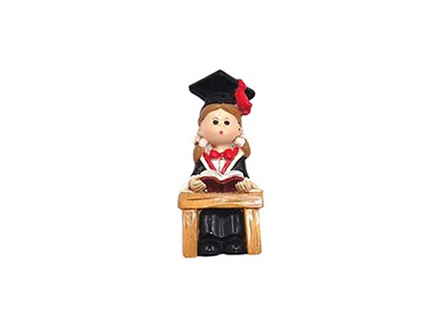 Graduation Resin Magnet - Female