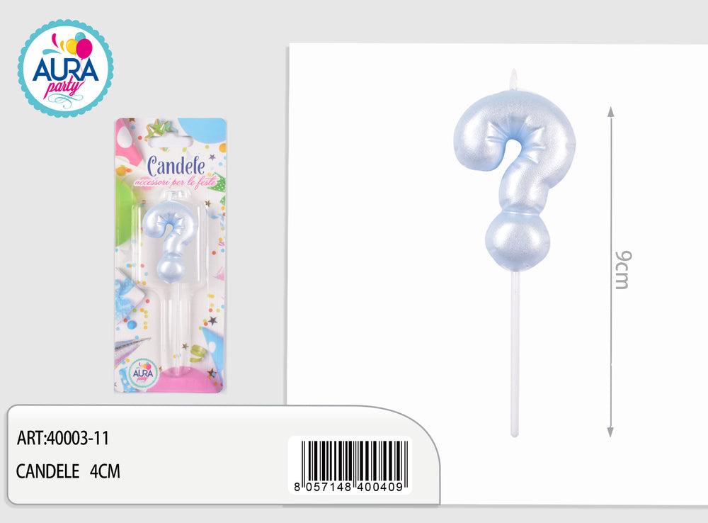 birthday candle? light blue