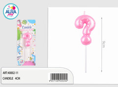 birthday candle? pink