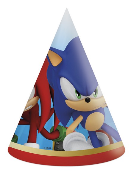 cappellino carta sonic