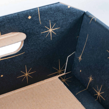 Cesto in cartone 350x260x70mm constellation