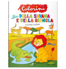 Colorini - gli animali della savana e della giungla