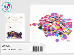 Coriandoli in foil multicolor