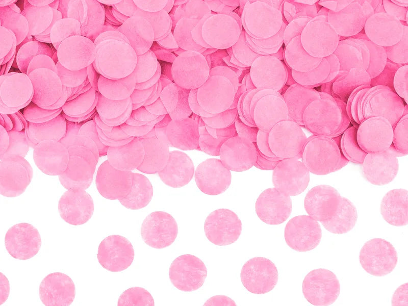 Gender reveal confetti cannon 60cm girl