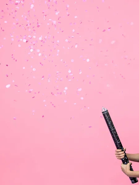 Gender reveal confetti cannon 60cm girl