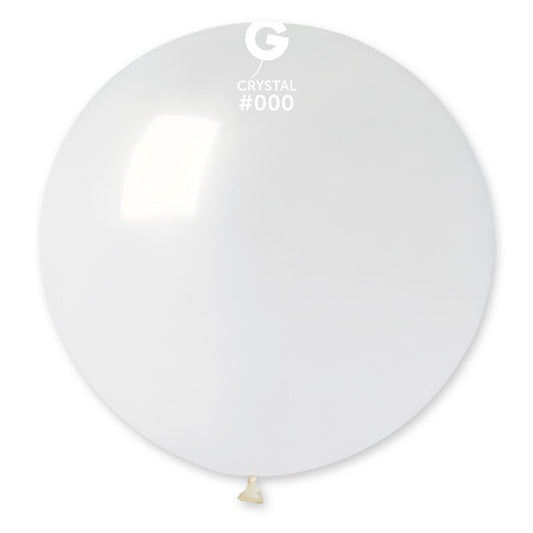 Mongolfiera 31inch trasparente 2pz