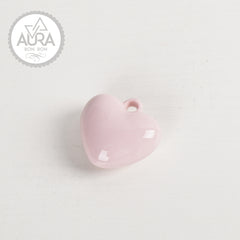 Cuore rosa 4,2x3,9x2,1cm