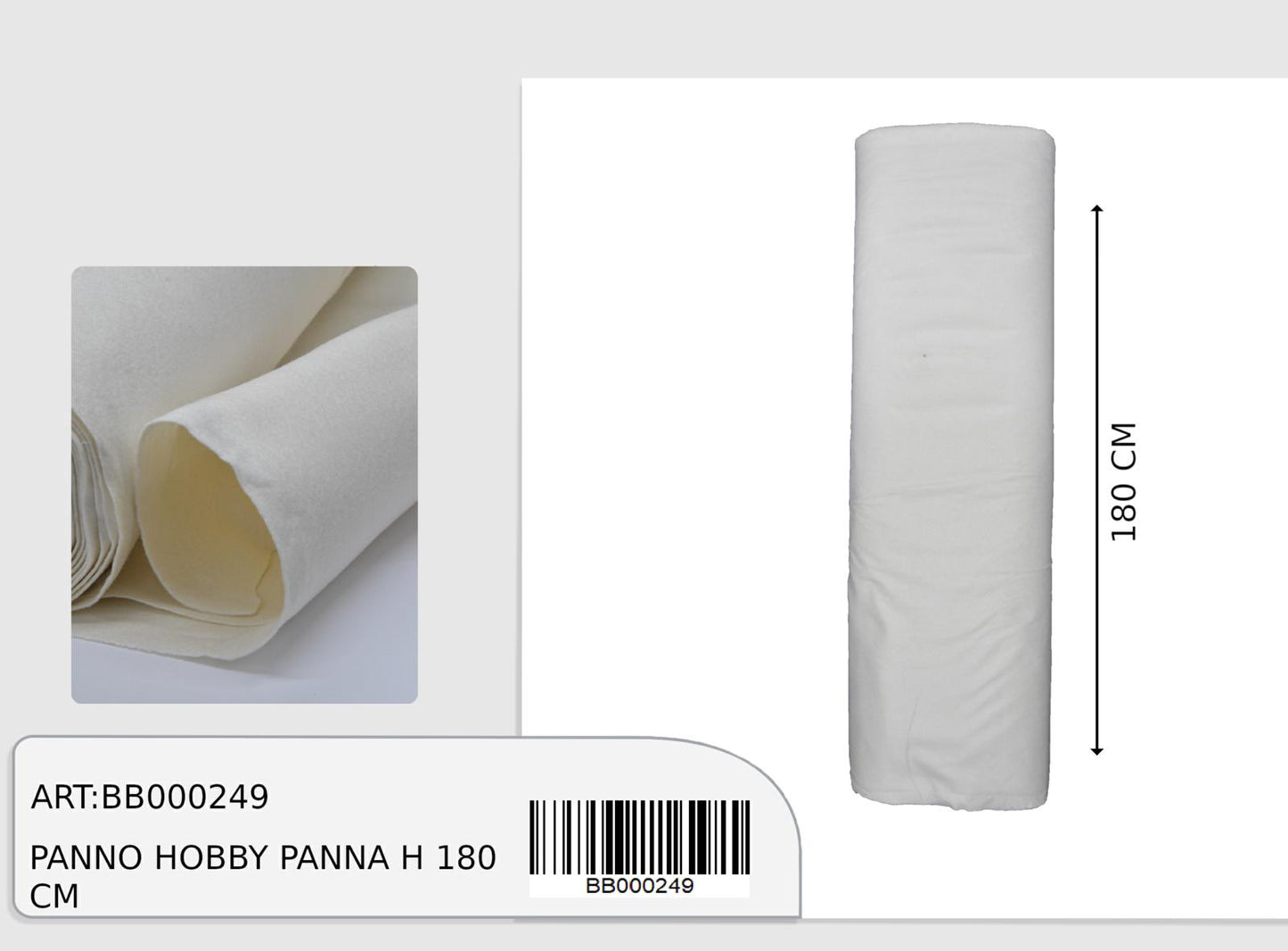 Panno hobby panna 180cm