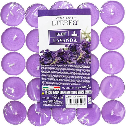 Ethereal 25 Tealights Lavender