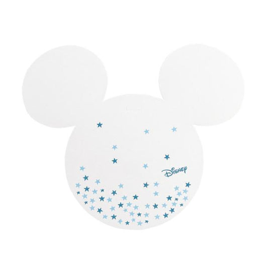 Biglietto in cartoncino Mickey Mouse Stars Celeste Diam. 12 Cm