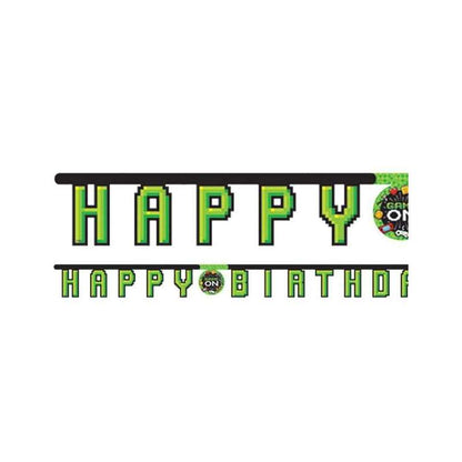 Festone Happy Birthday "Game On" 2,18m