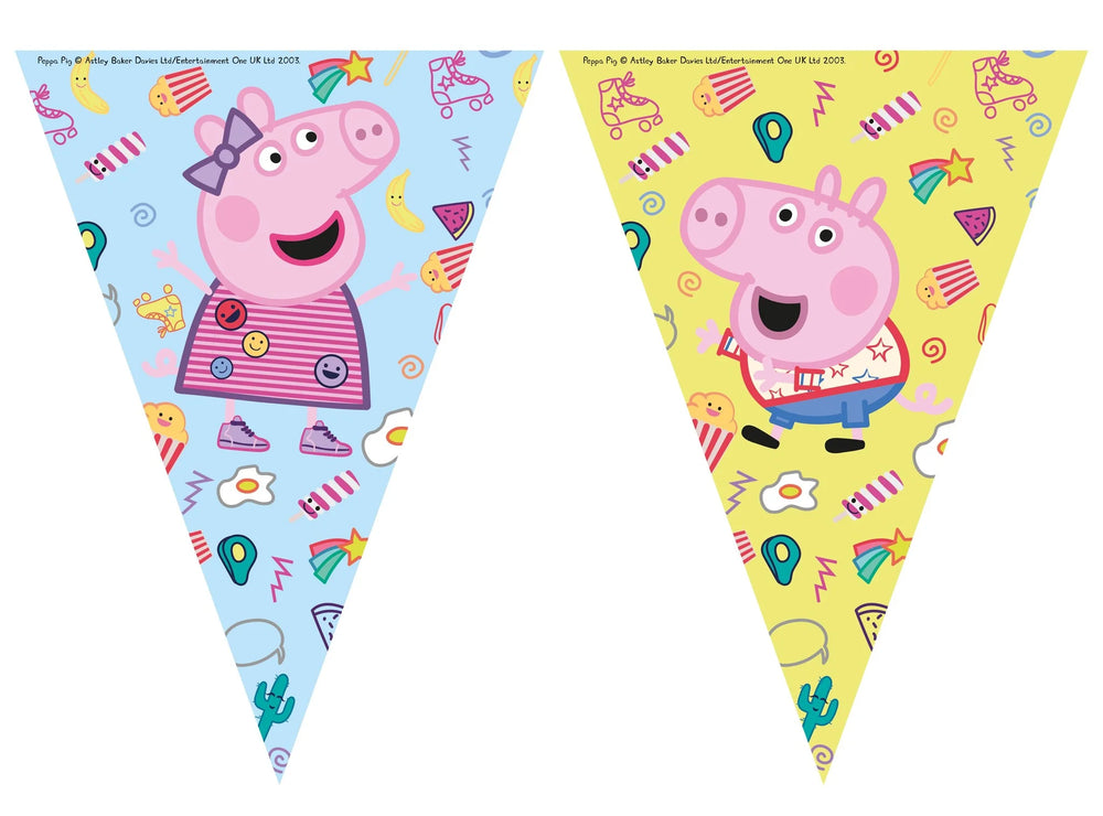 Peppa Pig Messy Triangular Garland 230cm