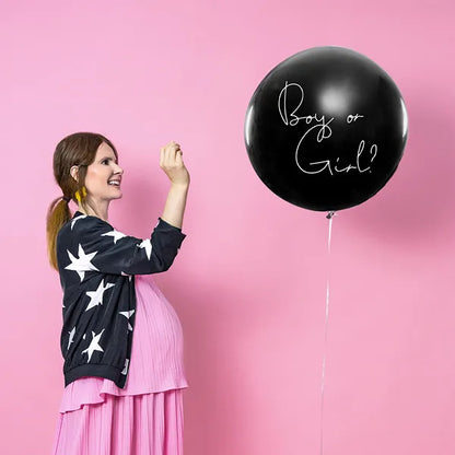 Pallone gender reveal rosa 1m/36inch