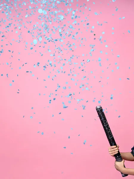Gender reveal confetti cannon 60cm boy