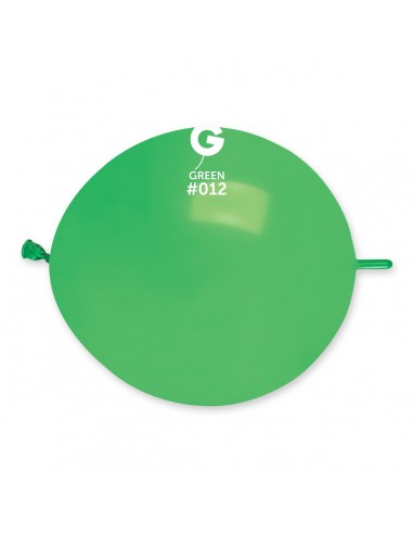 13inch green link balloons 100pcs