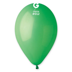 12-inch pastel green latex balloons, 50 pcs