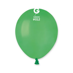5-inch pastel green latex balloons, 100 pcs