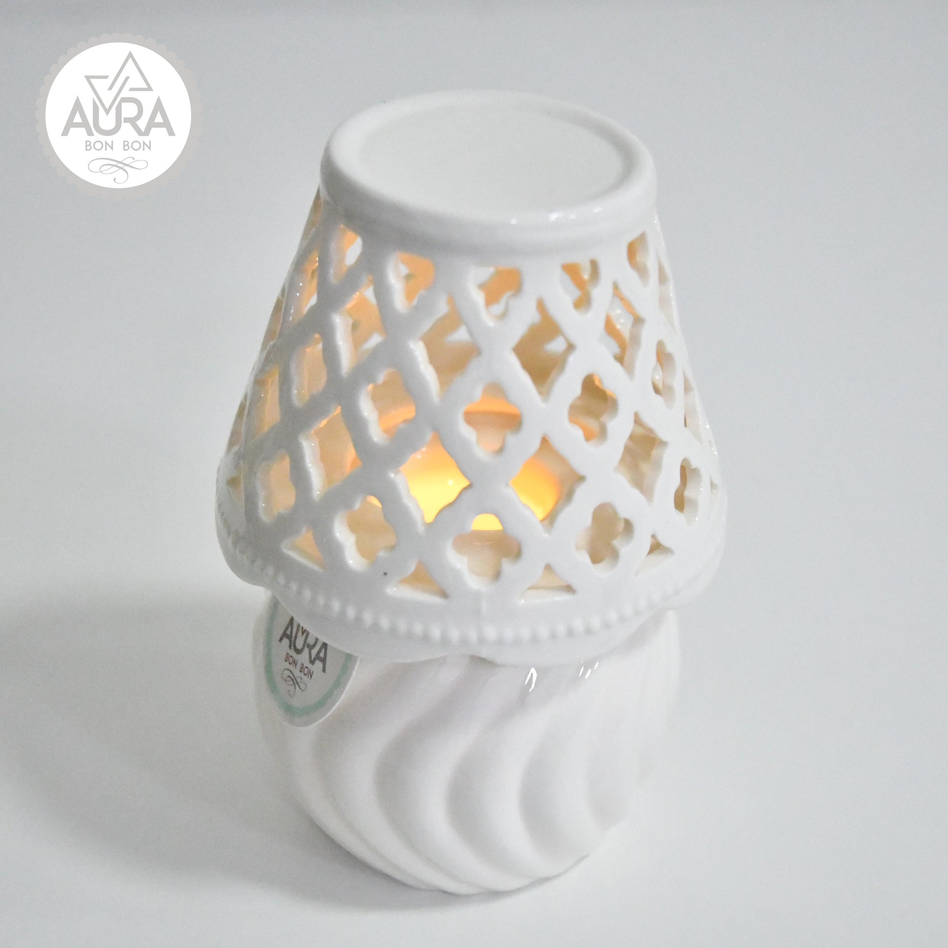 lampada bianca grande