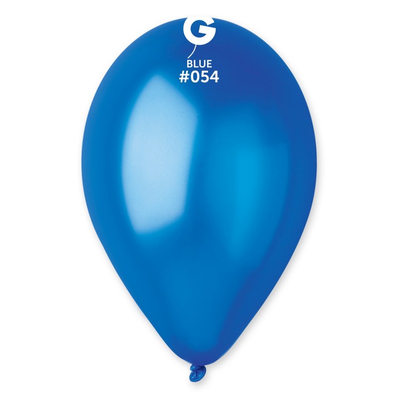 12-inch dark blue metal balloons, 100 pcs