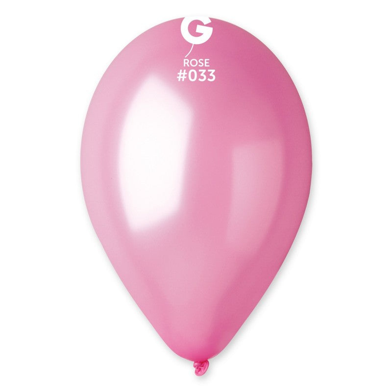 12-inch latex pastel pink balloons, 100 pcs.
