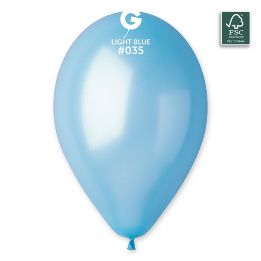 palloncini 12inch lattice metall.celeste cf.50