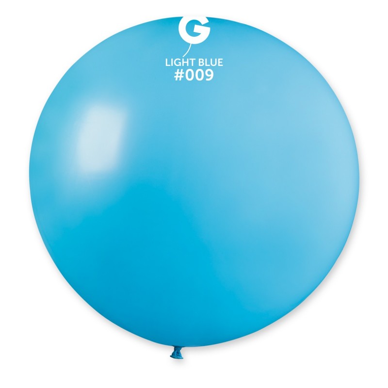 31inch blue hot air balloon 2pcs