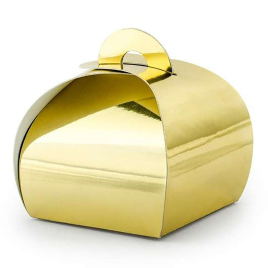 Scatoline oro 6x6x5,5cm 10pz