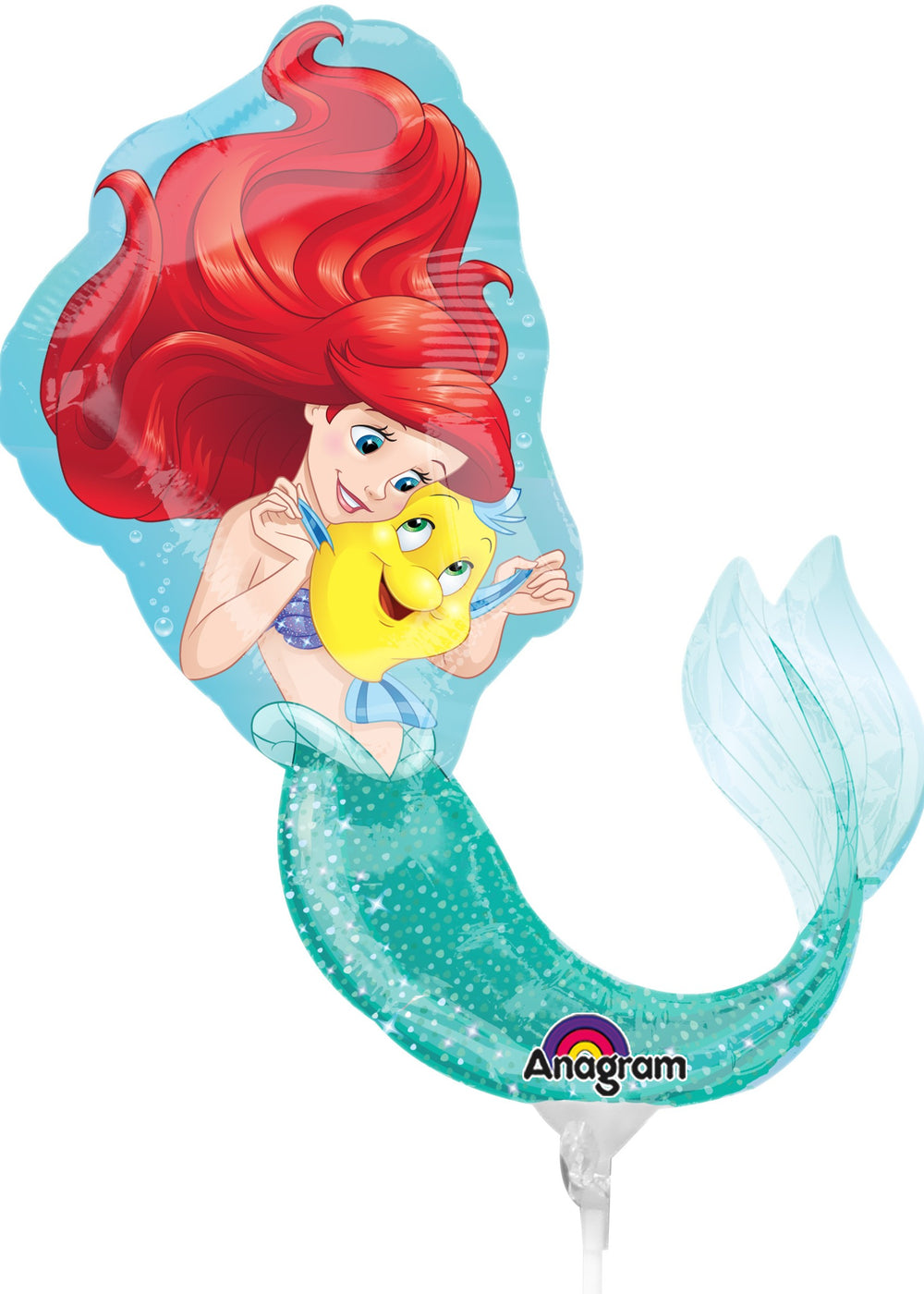 Palloncino in Foil MiniShape Ariel – La Sirenetta 22x30 cm