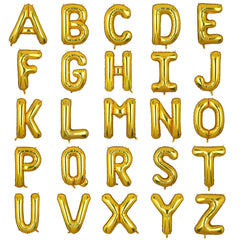 Palloncini Lettere Colore Oro 35cm