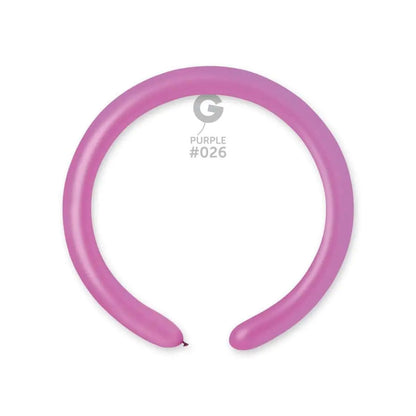 palloncini 2inch modellabili flourescents-neon assortiti cf.100