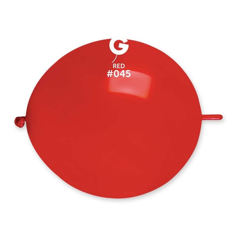 13inch red link balloons 100pcs